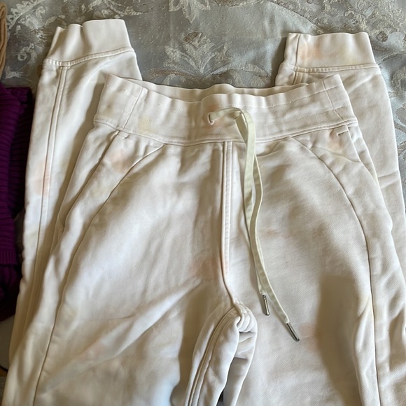 Lululemon tie die white joggers - Picture 3 of 3